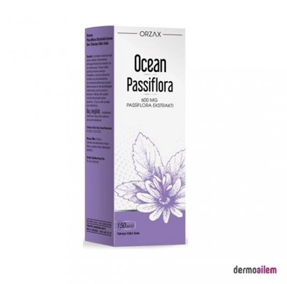 Orzax Ocean Passiflora Şurup 150 ml