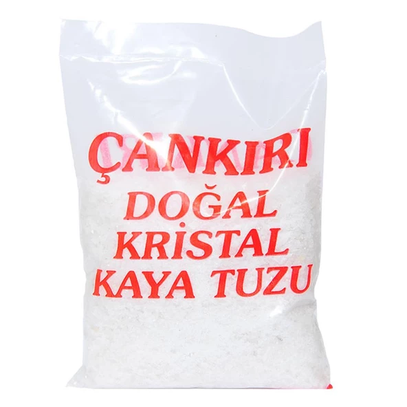 Yemeklik Doğal Kristal Çakıl Granül Çankırı Kaya Tuzu Kiloluk 1KG