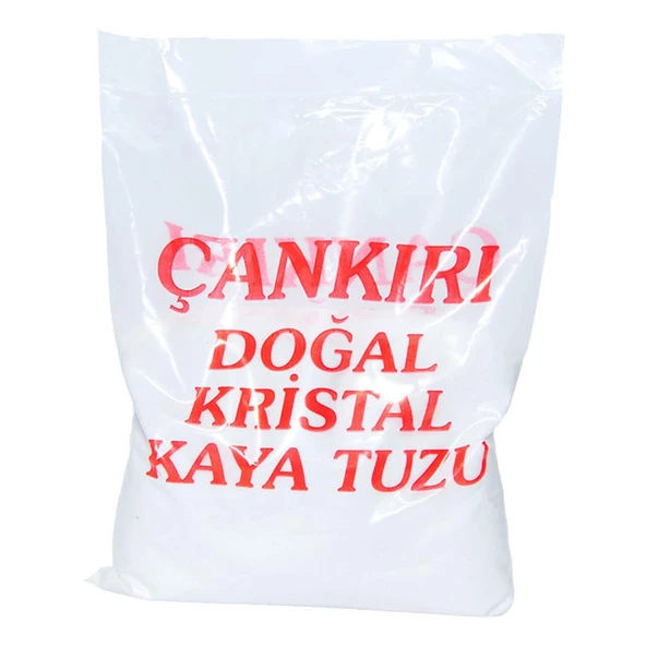 Yemeklik Doğal Kristal Öğütülmüş Çankırı Kaya Tuzu Kiloluk 1KG