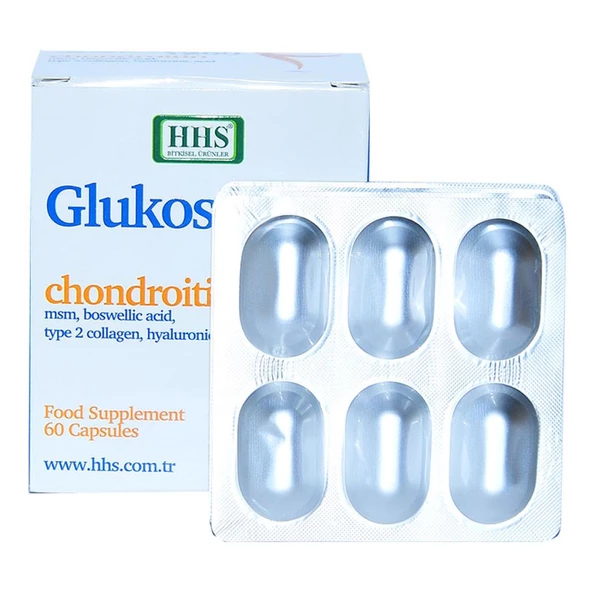 Hhs Glukosamin Chondroitin Msm Collagen Boswelic 1200Mg 60Kapsül - 4