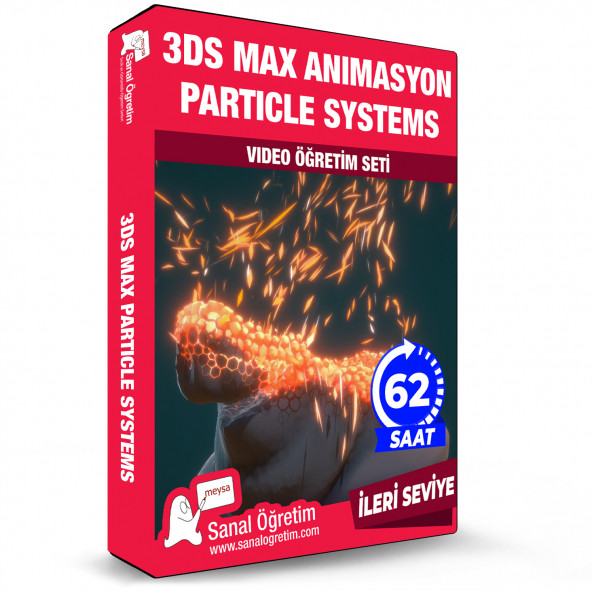 3DS Max Animasyon Particle Systems Video Ders Eğitim Seti