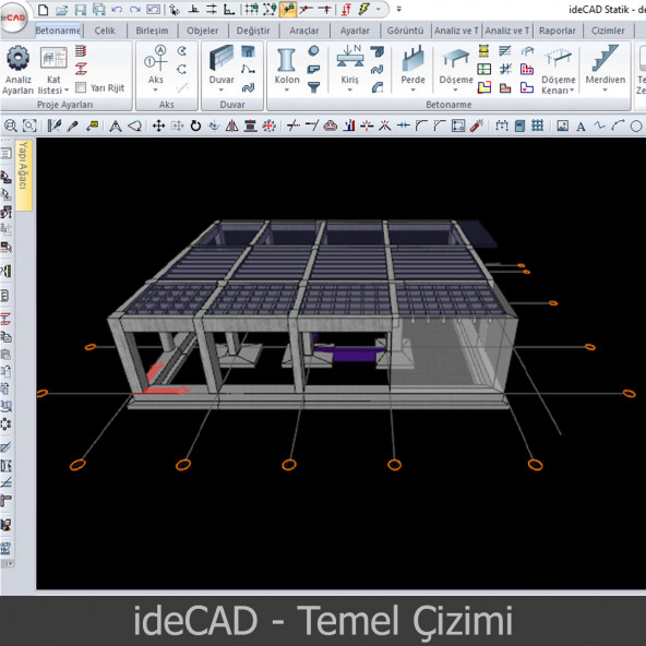 ideCAD (2018 TBDY Uyumlu) Video Ders Eğitim Seti - 2