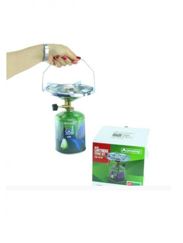 ORCAMP K-500-450 SİBOPLU KAMP OCAK+450 GR TÜP - 2