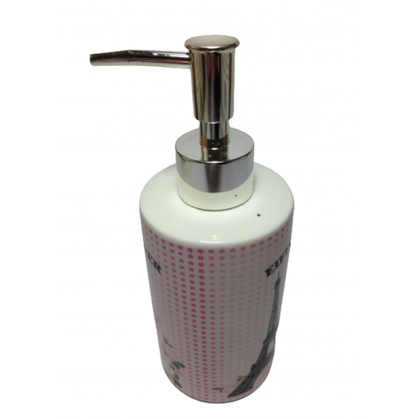 LY-J116A SERAMİK SIVI SABUNLUK EYFEL KULESİ MODEL 7X7X18CM 320ML - Resim 5