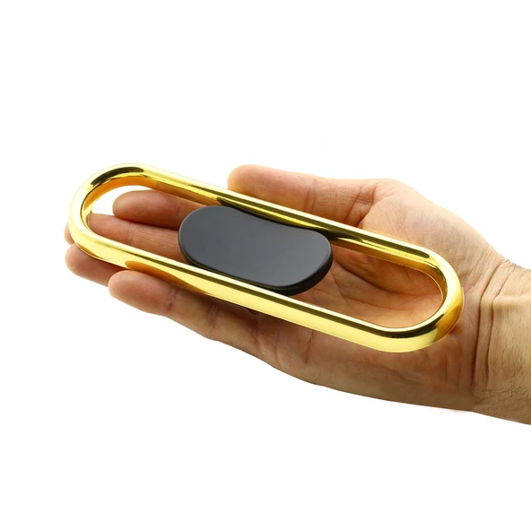 Büyük Trend Düğme Mobilya Mutfak Çekmece Dolap Dolabı Kulpu Kulbu Plastik Mat Siyah Gold Kulp 32 Mm - 5
