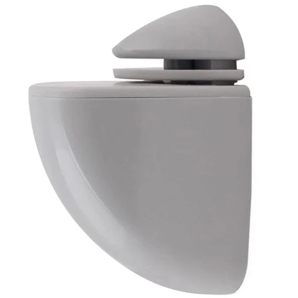 Pelikan Cam Raf Tutucu Cam Plastik Ayarlı Etejeri Gri - Resim 3