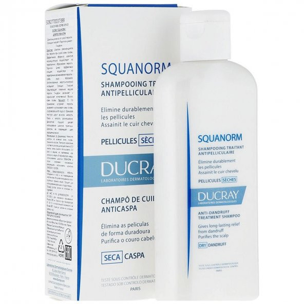 Ducray Squanorm Kuru Kepek Karşıtı Şampuan 200 Ml