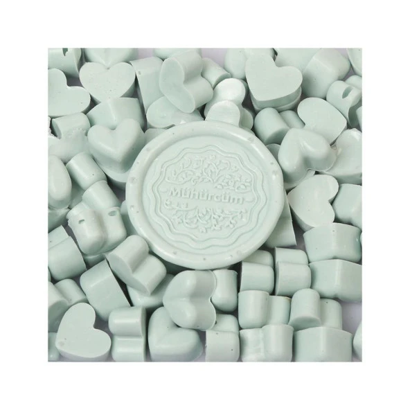 Mühür Mumu Eritme Kalp Boncuk Paket Model No: 45 CAMGÖBEĞİ PASTEL - 2