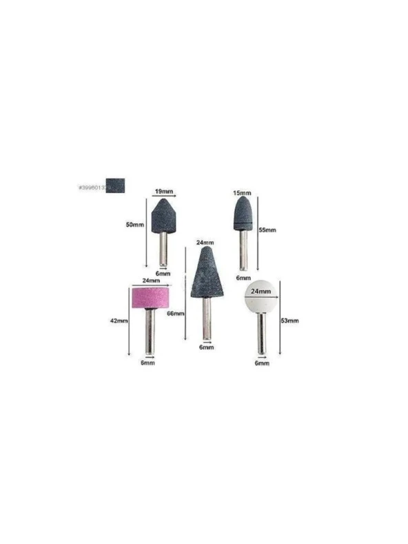 Mini Kalıpçı Taşlama Seti 5 Parça Taşlama Seti - 2