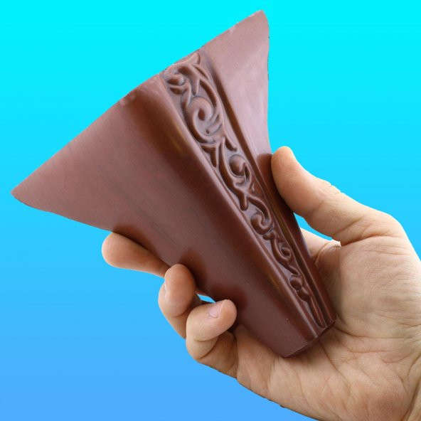 Seher 1 Çift Avangart Mobilya Kanepe Sehpa Çekyat Koltuk Ayağı 15 cm Kahverengi Baza Ayak - 6