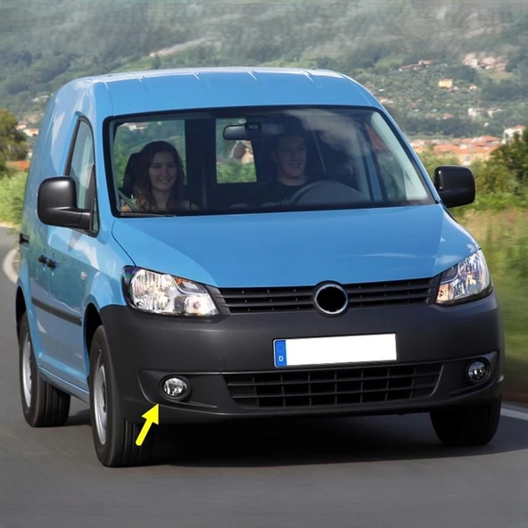 VW Caddy 2011-2015 Sağ Sis Farı Çerçevesi Kapağı 2K5853666A