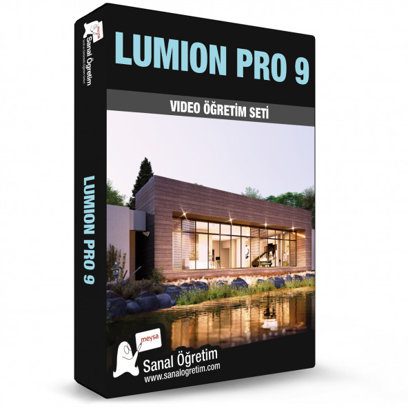 Lumion Pro 9 Video Ders Eğitim Seti