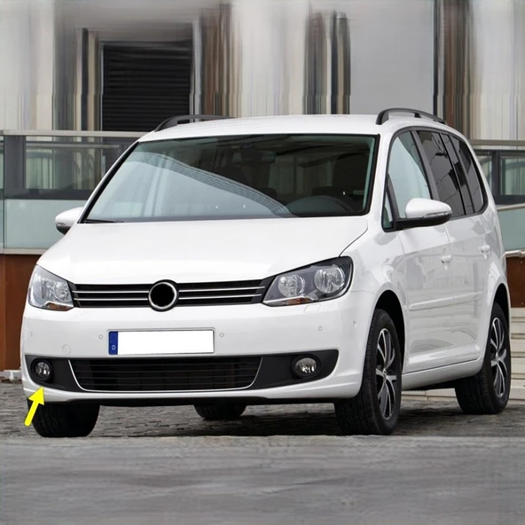 VW Touran 2011-2015 Sağ Sis Farı Çerçevesi Kapağı 1T0853666S