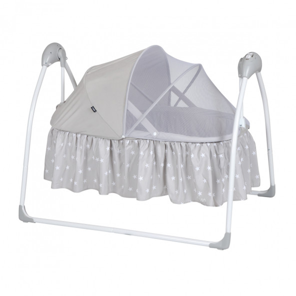 Huggy Cocoon Otomatik Sallanabilir Kumandalı Portatif Elektrikli Beşik - 2