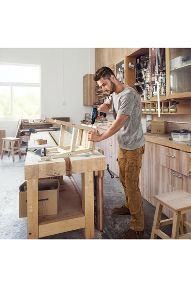 Bosch GSR 120-Li 2x2.0Ah Çift Akülü Vidalama - Resim 6