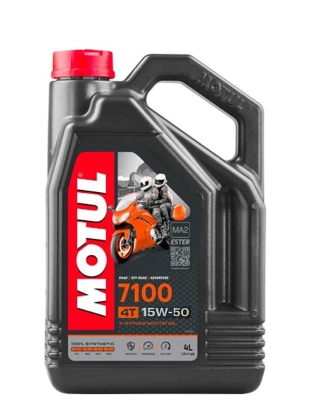 MOTUL 7100 4T 15W50 - 4 LİTRE - Resim 2