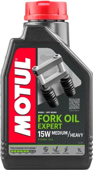 MOTUL FORK OİL EXPERT M/H 15W - 1 LİTRE AMORTİSÖR YAĞI ürün görseli 1