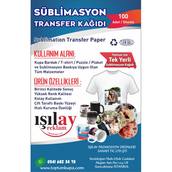 Sublimasyon Kağıt A3 - 1