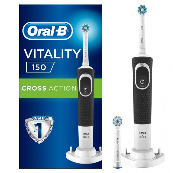 Oral-B D150 Şarj Edilebilir Diş Fırçası + 1 Yedek Başlık