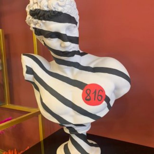 BÜYÜK HERMES BÜST HEYKEL BİBLO ürün görseli