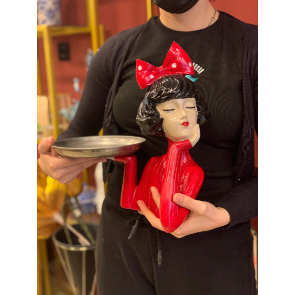 SERVİS TABAKLI KIZ BİBLO-BB187-1 ürün görseli