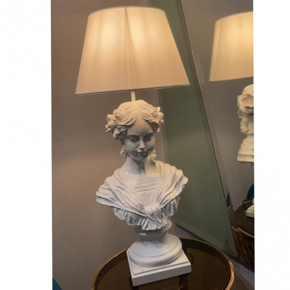 OPHELIA ABAJUR KREM-AB108-4 ürün görseli