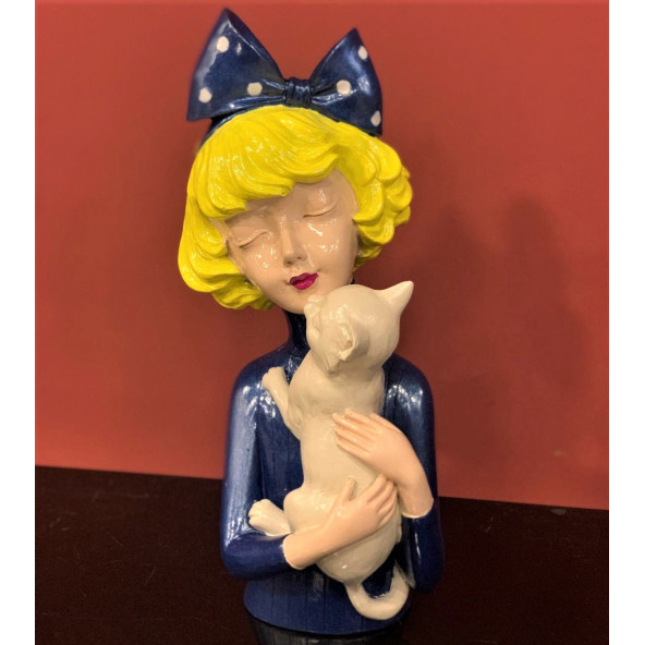 KEDİLİ KIZ BİBLO-BB186-1 ürün görseli