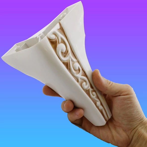 Seher 1 Çift Avangart Mobilya Kanepe Konsol Tv Ünitesi Koltuk Ayağı 18 Cm Krem Ayakları - 5