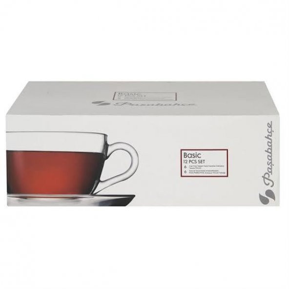 Paşabahçe Basic 6 Kişilik Çay Nescafe Fincan Takımı 97948 - 4