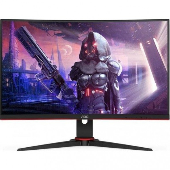 AOC C24G2AE 23.6" 165Hz 1ms (2xHDMI2xDisplay) Freesync Full HD Curved LED Monitör