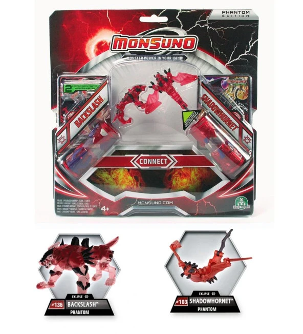 MONSUNO, Lisanslı Mega Arena, 4 Adet Kapsül-4 Figür-4 KART Full Oyun SETİ - 6