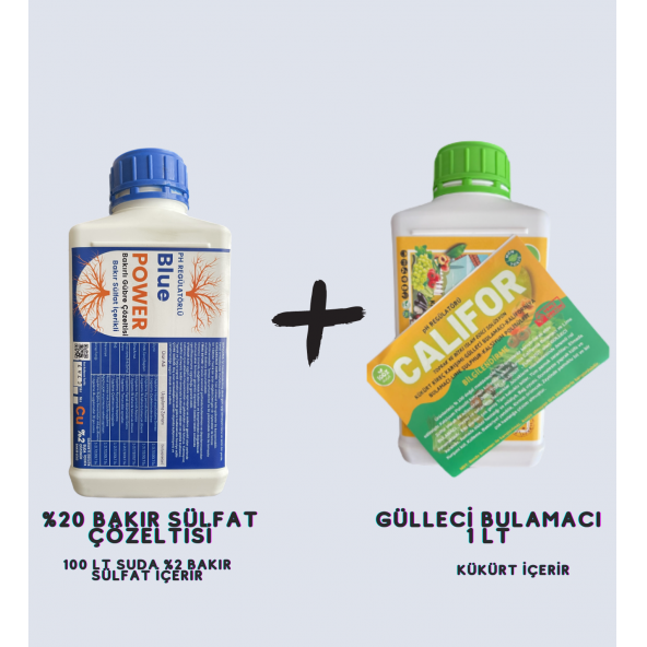 Bakırlı gübre çözeltisi  Gülleci bulamacı 1 lt