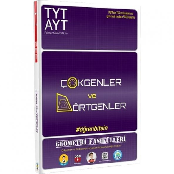 Tonguç Kampüs TYT-AYT Geometri Fasikülleri - Çokgenler Ve Dörtgenler