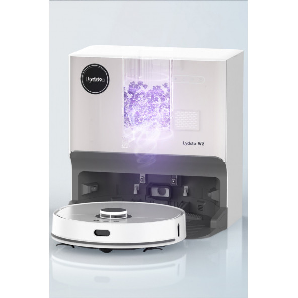 Lydsto W2 Çift Sterilizasyonlu Su & Toz Toplama Üniteli Robot Süpürge - 4