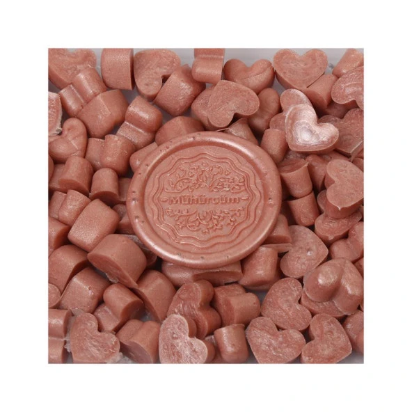 Mühür Mumu Eritme Kalp Boncuk Paket Mod No:111 PASTEL GÜL KURUSU - 2