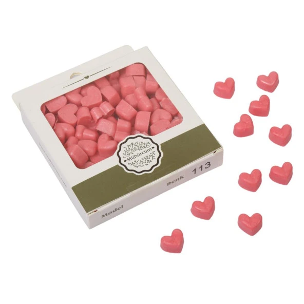 Mühür Mumu Eritme Kalp Boncuk Paket Model No: 113 GUAVA - 1