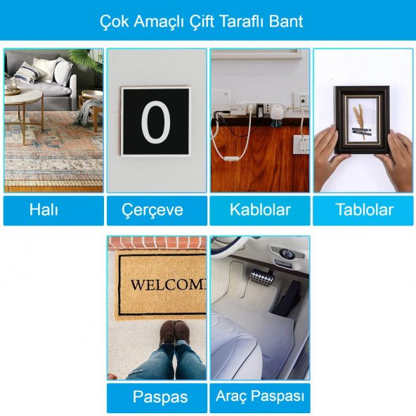Linea Çift Taraflı Bant 50mmx25 metre 1 Adet - 3