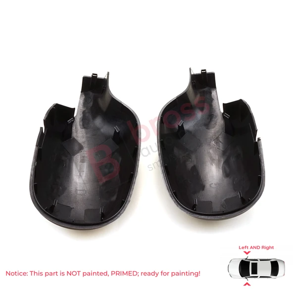 Renault Clio 2 Symbol Megane Scenic 1 Thalia 1 için Sağ Sol Yan Dış Ayna Kapağı 7701471854 7701471855 - 5