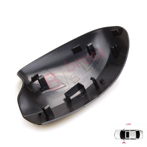 Dacia Duster 1 Sandero 2 Logan 2 için Sol Yan Dış Ayna Kapağı 963736915R - Resim 5