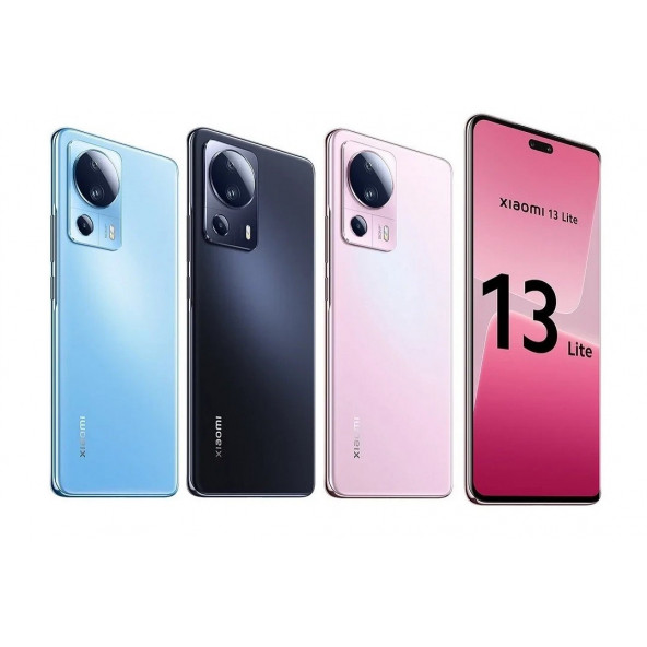 XIAOMI 13 LİTE 8/256 GB SİYAH
