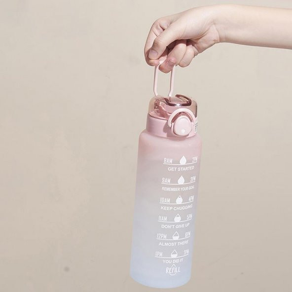 Kapris H2O Tritan Su Matarası Mavi 1 Litre 75566 - 3