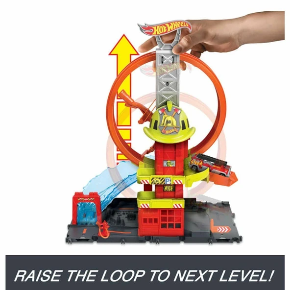 HKX41 Hot Wheels Çember Pistli İftaiye İstasyonu - 4
