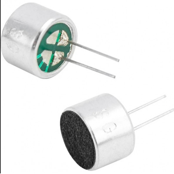 Mikrofon Kapsülü 10x7 mm Tel Bacak IC-229A - Resim 3