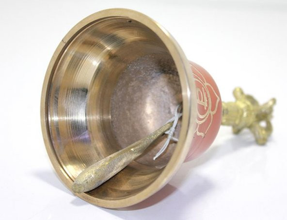 Bronz Tibet Çanı Dekoratif Hediyelik - 2