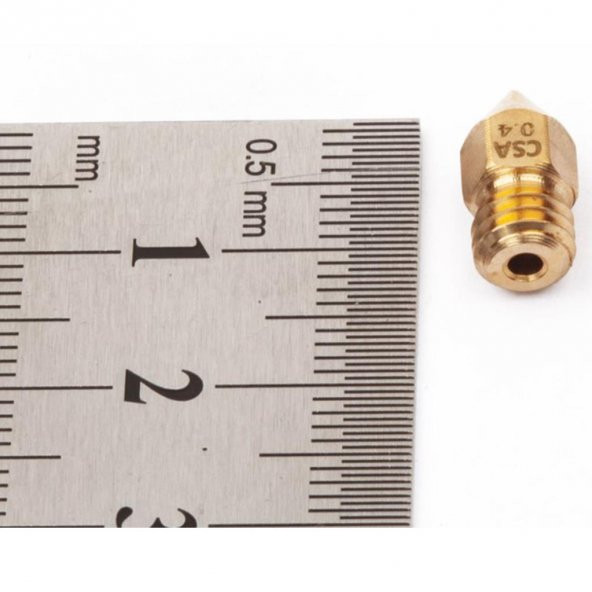 CSA MK8 - Ender 3 Nozzle 0.4mm - Resim 2