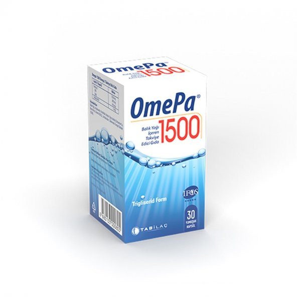 OmePa 1500 30 Kapsül Balık Yağı