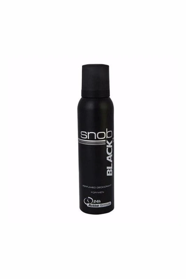 Snob Black Deodorant 150 ml