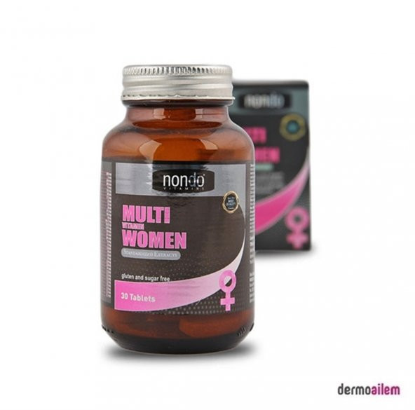 Nondo Multivitamin Women Standardized Extracts 30 Tablet