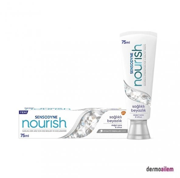 Sensodyne Nourish Sağlıklı Beyazlık Diş Macunu 75 ml