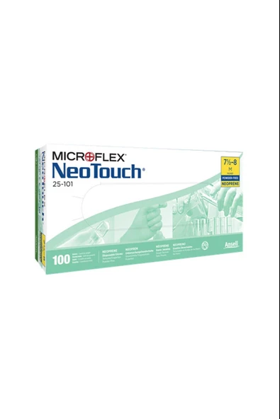 Ansell Microflex 25-101 Kimyasal Korumalı Kullan At iş Eldiveni (100 Adet-Kutu) - Resim 2